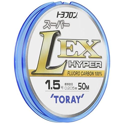 東レ(TORAY) ライン トヨフロン スーパーL EXハイパー 1.5号 50m 透明
