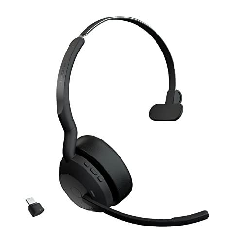 Jabra Evolve2 55 Link380c UC Mono 片耳 ワイヤレス ヘッドセット ...
