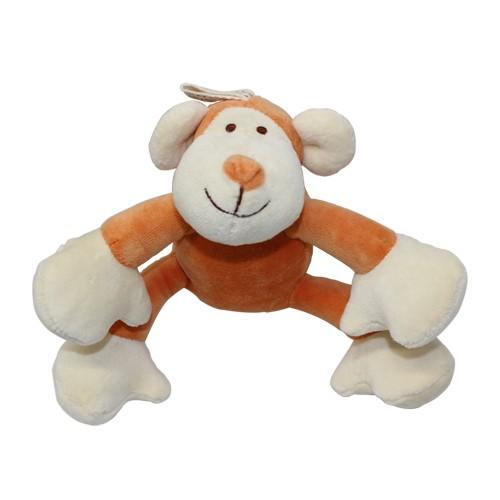 ふかふかオーガニックトイ　モンキー　シンプリーファイド【無着色のオーガニック素材のみで作られたペット...
