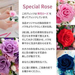 プリザーブドフラワー ケース入り 誕生日 退職...の詳細画像5