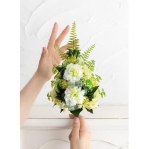 プリザーブドフラワー わかば1本 仏花 仏壇 ...の詳細画像2