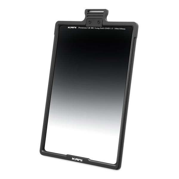 【フィルターフレーム付】KANI 角型フィルター プレミアムソフトGND 1.5 ロングGNDバージ...