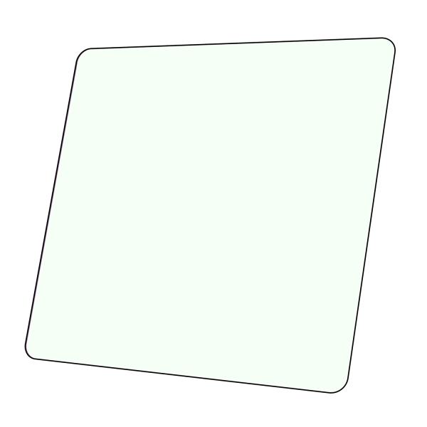 KANI 角型フィルター UV-IRカット 100x100mm / 紫外線 赤外線吸収