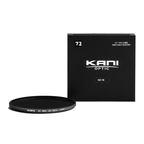 KANI NDフィルター ND16 72mm (減光効果 4絞り分) / レンズフィルター 丸枠