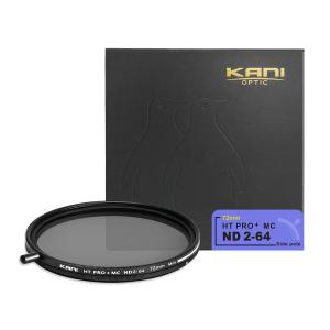 KANI 可変NDフィルター バリアブルND2-64 72mm 着脱式回転ノブ付 (減光効果 1-5...