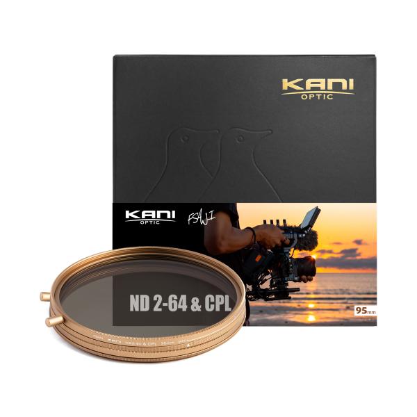 KANI バリアブル ND2-64+CPL 95mm FSAWI Model / 可変NDフィルター...