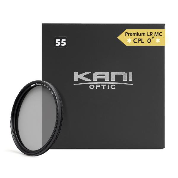 KANI プレミアムサーキュラーPL 55mm 0# ナチュラル / CPL 円偏光 レンズフィルタ...