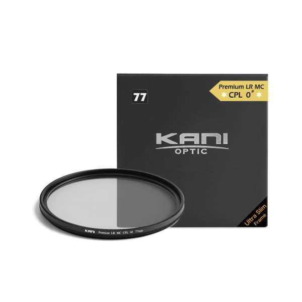 KANI プレミアムサーキュラーPL 0# 77mm ウルトラスリム / CPL 円偏光 薄枠 レン...