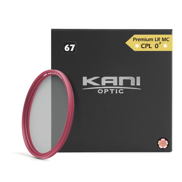 KANI PLフィルター プレミアムサーキュラーPL 67mm 0# ピンク / CPL 円偏光 レ...