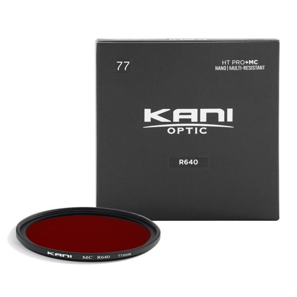 KANI 天体用フィルター R-640 77mm / レンズフィルター 星雲 天体 丸枠