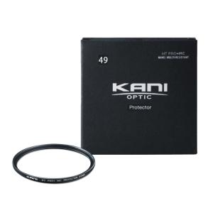KANI 保護フィルター プロテクター 49mm/レンズフィルター レンズ保護 プロテクト 丸枠の商品画像