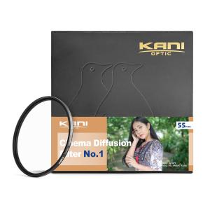 KANI シネマディフュージョンフィルター No.1 55mm / CDF ブラックミスト ポートレート 夜景 イルミネーション 丸枠｜locadesign