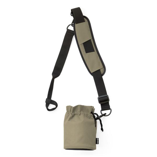KANI 三脚ポシェット サンド / 簡易型三脚ケース 三脚ストラップ ショルダーベルト長さ調節可能...