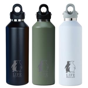KANI 真空断熱ボトル16oz(473ml) カラビナ付 : ロカユニバーサル