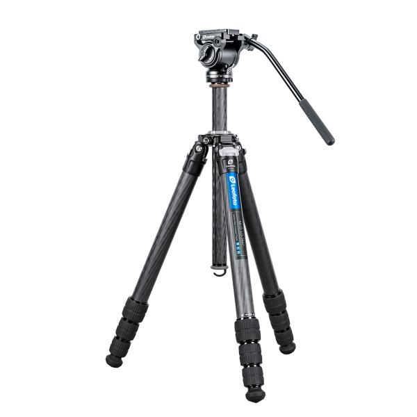 Leofoto ( レオフォト ) LO-284C+BV-5 / レベリングセンターポール搭載カーボ...