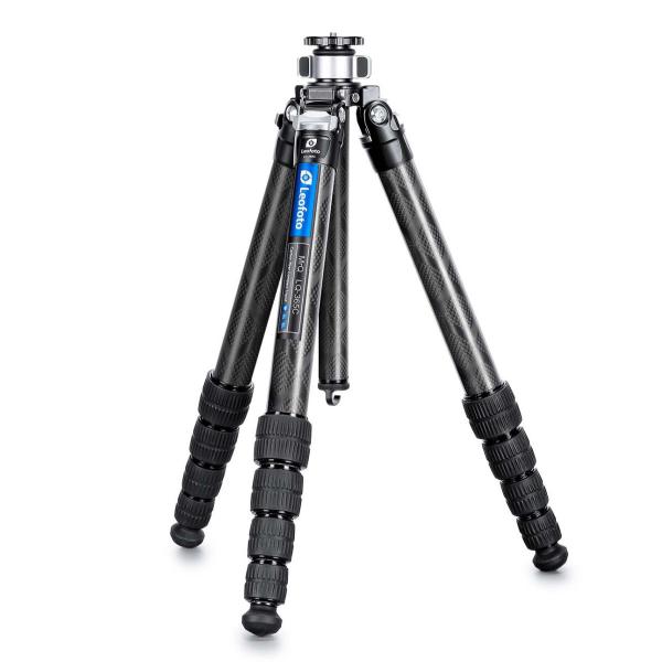 Leofoto (レオフォト) LQ-365C センターコラムが脱着自在。最高峰の5段カーボン三脚(...