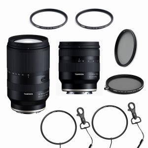 Tamron (タムロン) 11-20mm / 18-300mm レンズ2本 + フィルターセット