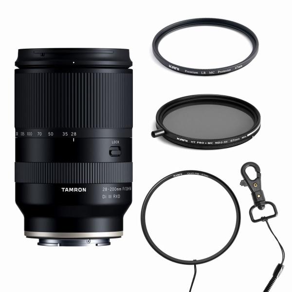 Tamron 28-200mm F2.8-5.6 DiIII RXD + KANI フィルター2枚 ...