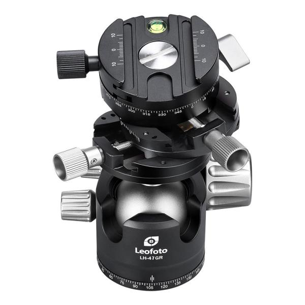 Leofoto (レオフォト) LH-47GR ギア自由雲台 ギアユニット アルカスイス互換タイプ