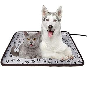 ペット用ホットカーペット ペット用ヒーター 45*45cm 電気毛布 犬 猫 小動物対応 ベッドマット 寒さ対策 暖房器具 2段階温度調節 ヒー