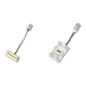YOURS(ユアーズ) トヨタ ライズ 専用 LED ライセンスランプ　先端の高輝度LEDを14連内蔵！ &amp; ライズ 専用 ラゲッジ【セット買い