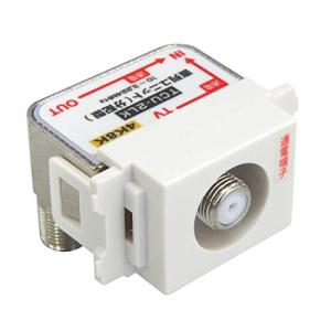 壁面テレビ端子 2K 4K 8K 放送対応 2分配型 直列ユニット