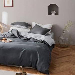 三幸 ふとんカバー3点セット 洋式 ベッド用 リバーシブル シングル 布団カバーセット 掛ふとんカバー ベッドシーツ ピローケース シンプル お