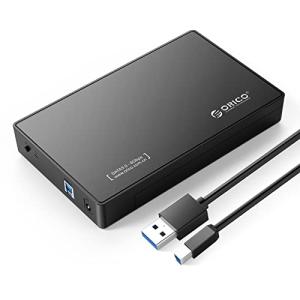 ORICO 3.5インチ HDDケース SATA3.0 外付け ケース 2.5 / 3.5 両方対応 USB3.0 ハードディスケース UASP