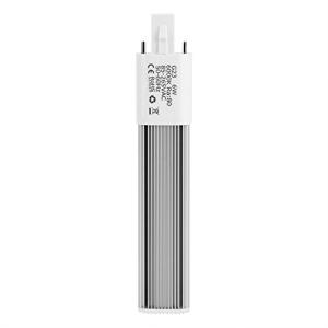 コンパクト蛍光灯 コンパクトランプ LED蛍光灯 消費電力6W 省エネ 横向き取付型 28個LED アルミ合金放熱 防虫 護眼 室内照明 輻射な