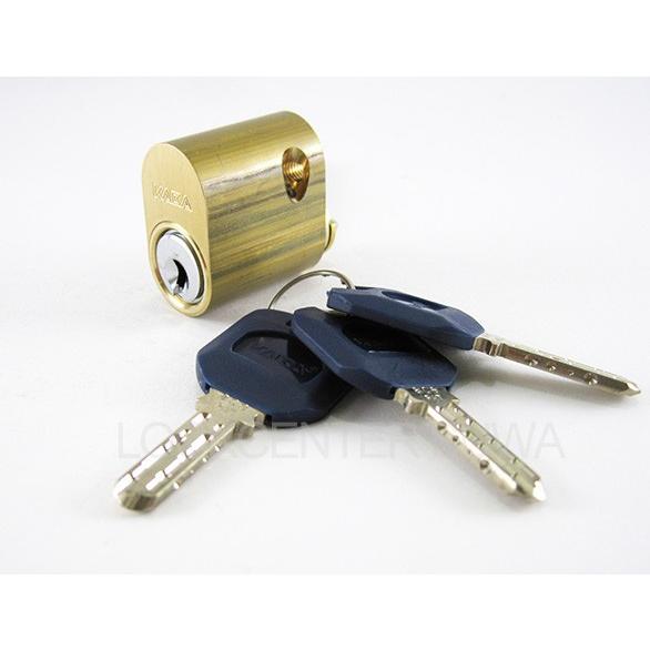 KABA ACE スカンジナビアオーバルシリンダーシリンダー ゴールド色