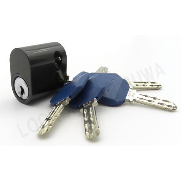 KABA ACE スカンジナビアオーバルシリンダー ダークブラウン色 鍵５本付