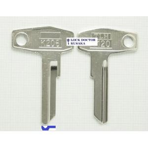 K206 ブランクキー　合鍵材料　 ZADI 1本単位