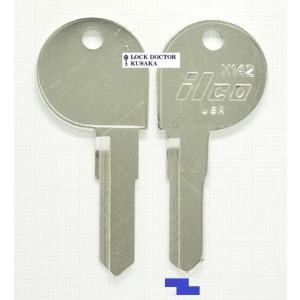 ハーレー　ブランクキー　X142 ILCO 合鍵材料 スペアキー材料