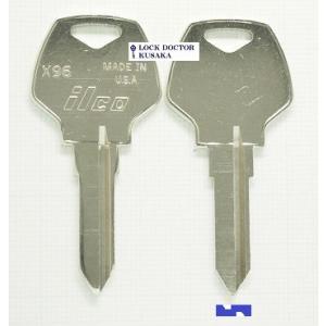 ハーレー　ブランクキー　X96 ILCO 合鍵材料 スペアキー材料