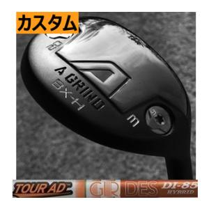 Aデザインゴルフ　Aグラインド　BX-H　ユーティリティ　ツアーAD　DIハイブリッドシリーズ　カス...