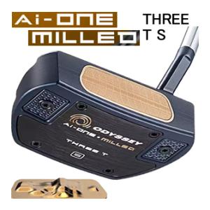 オデッセイ　Ai-ONE　ミルド　パター　THREE　T　S　ストロークラボ90シャフト仕様　日本仕様　24年モデル　ハドラスコーティング｜lockon