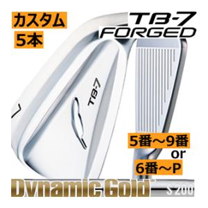 フォーティーン　TB-7　フォージド　アイアン　5本(5番〜9番 or 6番〜P)セット　ダイナミッ...