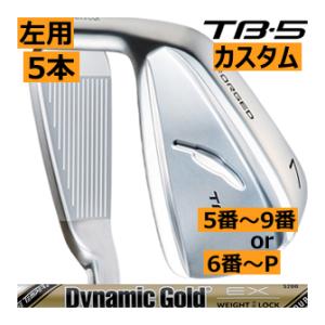 レフティ　フォーティーン　TB-5　フォージド　アイアン　5本(5番〜9番 or 6番〜P)セット　DGツアーイシューEXシリーズ　カスタムモデル　ハドラス｜lockon