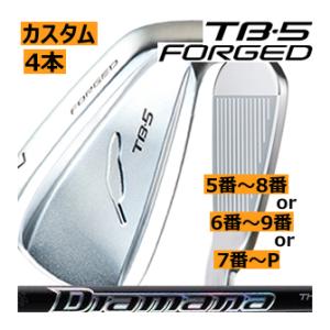 フォーティーン　TB-5　フォージド23　アイアン　4本(5番〜8番 or 6番〜9番 or 7番〜P)セット　ディアマナNEWThump　フェース/プレシジョンフォージングモデル｜lockon