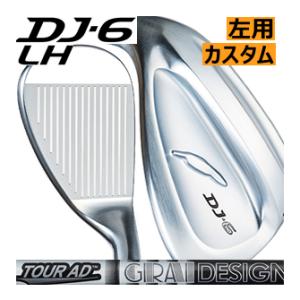 レフティ　フォーティーン　DJ-6　ウエッジ　ツアーAD　カーボン　シリーズ　カスタムモデル　ニッケルクロムメッキ・パールサテン仕上げ 　ハドラス｜lockon