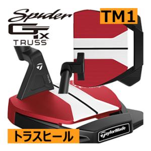 テーラーメイド　スパイダー　GTX　レッド　パター　TM1　トラスヒール　日本仕様　23年モデル　ハ...