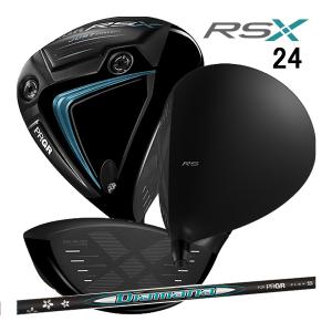 RS Xシリーズ PRGR ドライバー 2024年モデル 高初速 低スピン 強弾道
