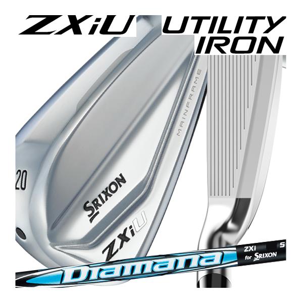 スリクソン　ZXi-U　ユーティリティ　アイアン　Diamana　ZXi　for　HYBRID　カー...