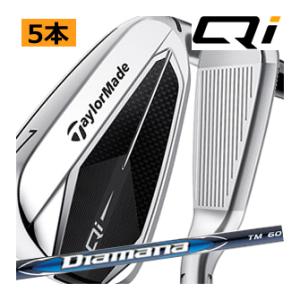 TaylorMade（テーラーメイド） レフティ Qi アイアン 5本(6番〜P