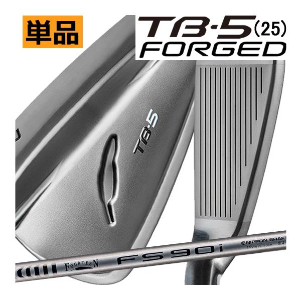 フォーティーン　TB-5('25)　フォージド　アイアン　単品　5番　FS-90i スチールシャフト...