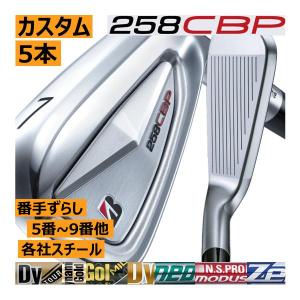 TOUR B ブリヂストンゴルフ 258 CBP アイアン 5本(5番〜9番 or 6