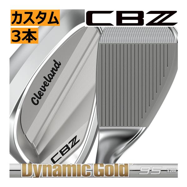 クリーブランド　CBZ　ツアーサテン　ウエッジ　3本セット　ダイナミックゴールド　120・105・9...