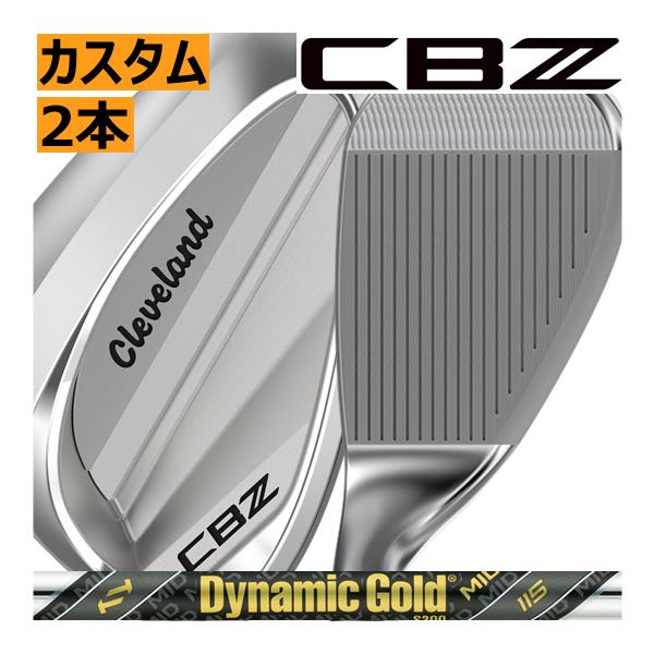 クリーブランド　CBZ　ツアーサテン　ウエッジ　2本セット　ダイナミックゴールド　MID　130/1...