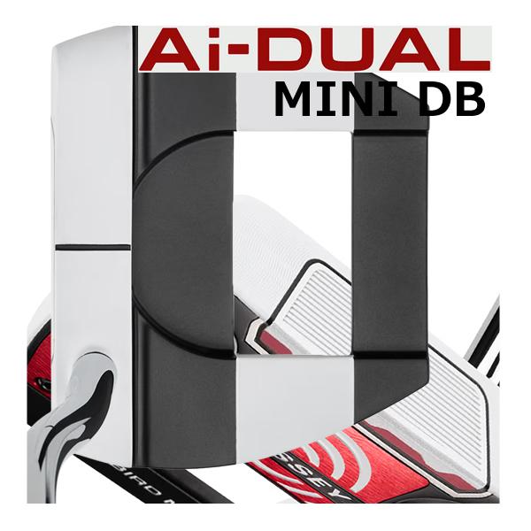 オデッセイ　Ai-DUAL(デュアル)　パター　ジェイルバード　ミニ　DB　ストロークラボ90シャフ...