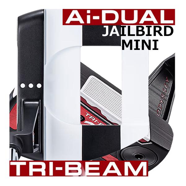オデッセイ　Ai-DUAL(デュアル)　TRI-BEAM(トライビーム)　パター　JAILBIRD　...